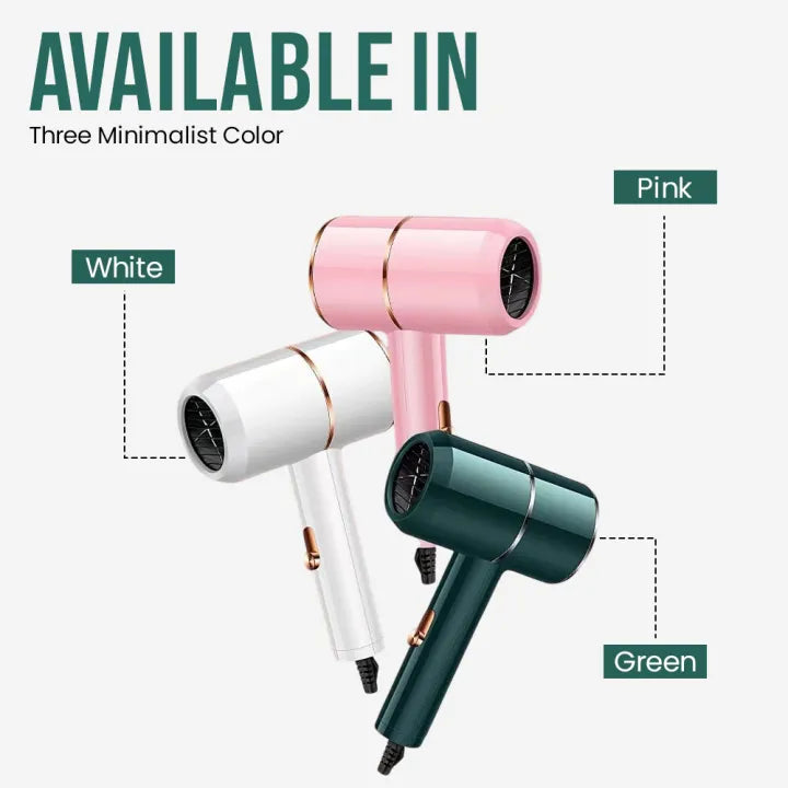 Ionic Hair Dryer – Reduces frizz, protects hair from heat damage