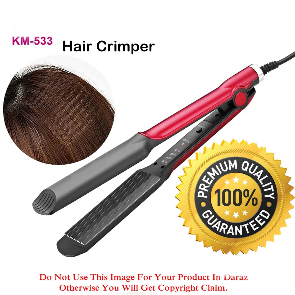 Hair Crimper Machine – For trendy zig-zag waves