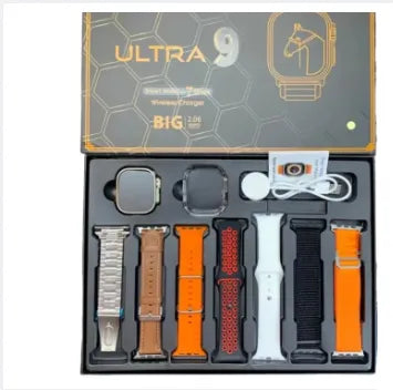 DT900 Ultra 7 Strap With Airpod , Available All smart watch in low Rate , High Quality smart watch