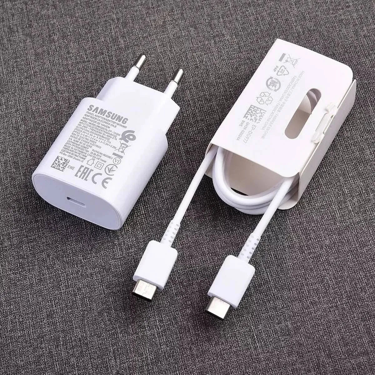 Samsung 25W with original cable Usb Type C Fast Charger