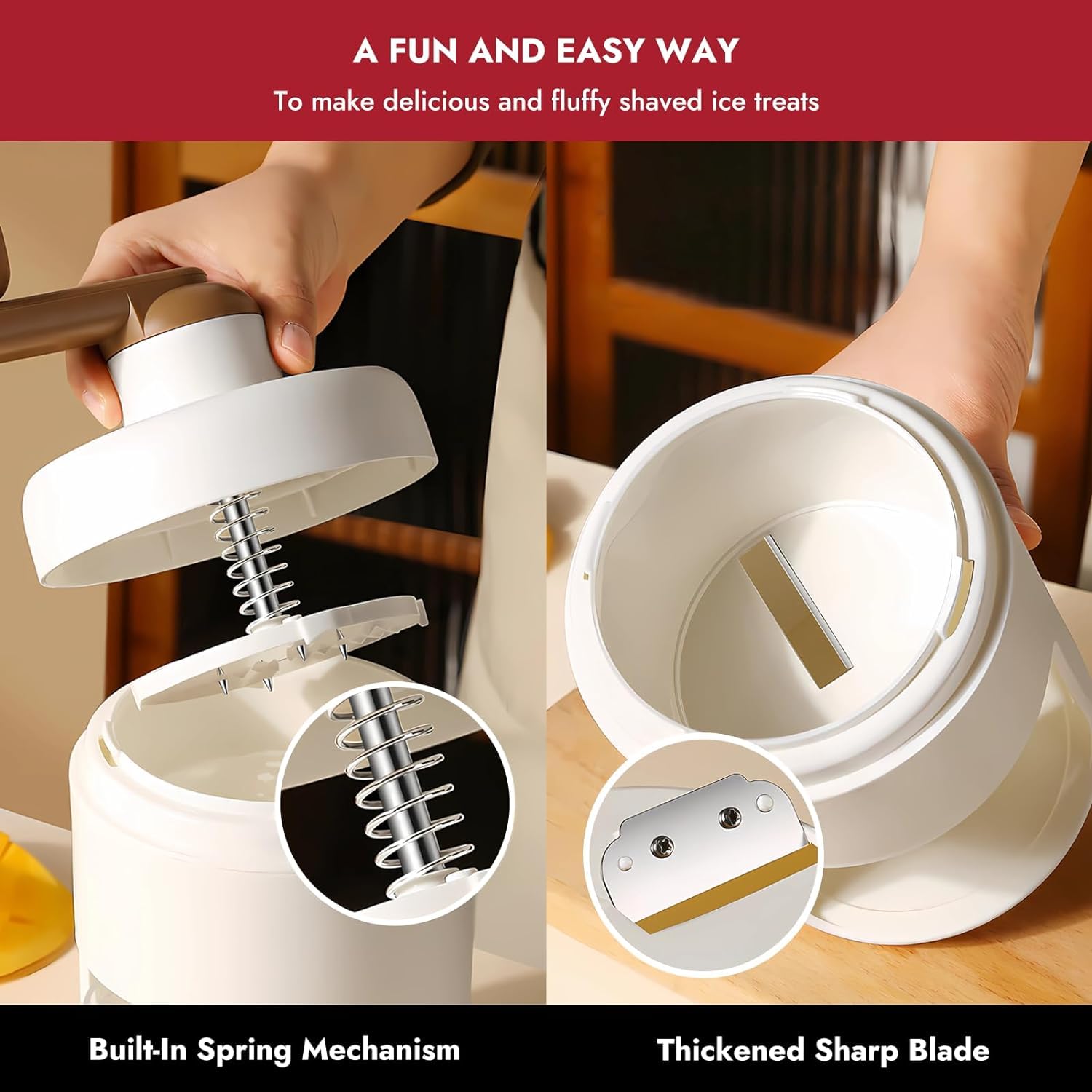 Manual Ice Shaver Machine