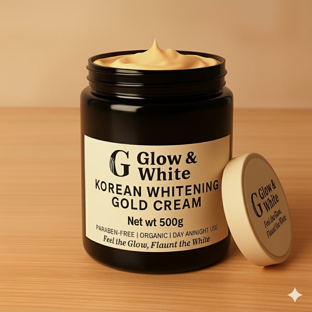 GLOW & WHITE KOREAN WHITENING GOLD CREAM