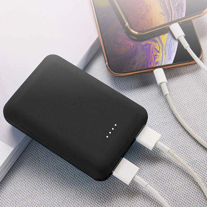 Pocket Size 5000mAh Power Bank Fast Charging for All Mobile Phones