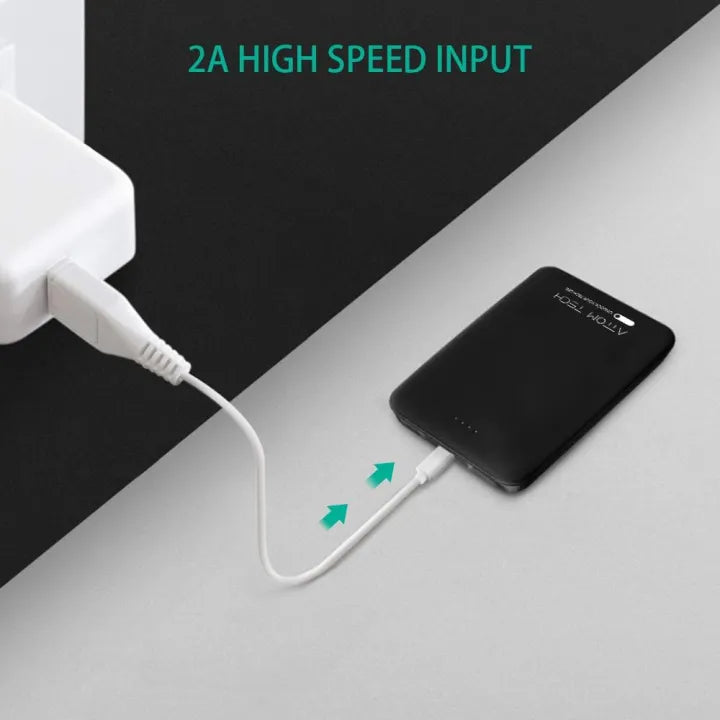 Pocket Size 5000mAh Power Bank Fast Charging for All Mobile Phones