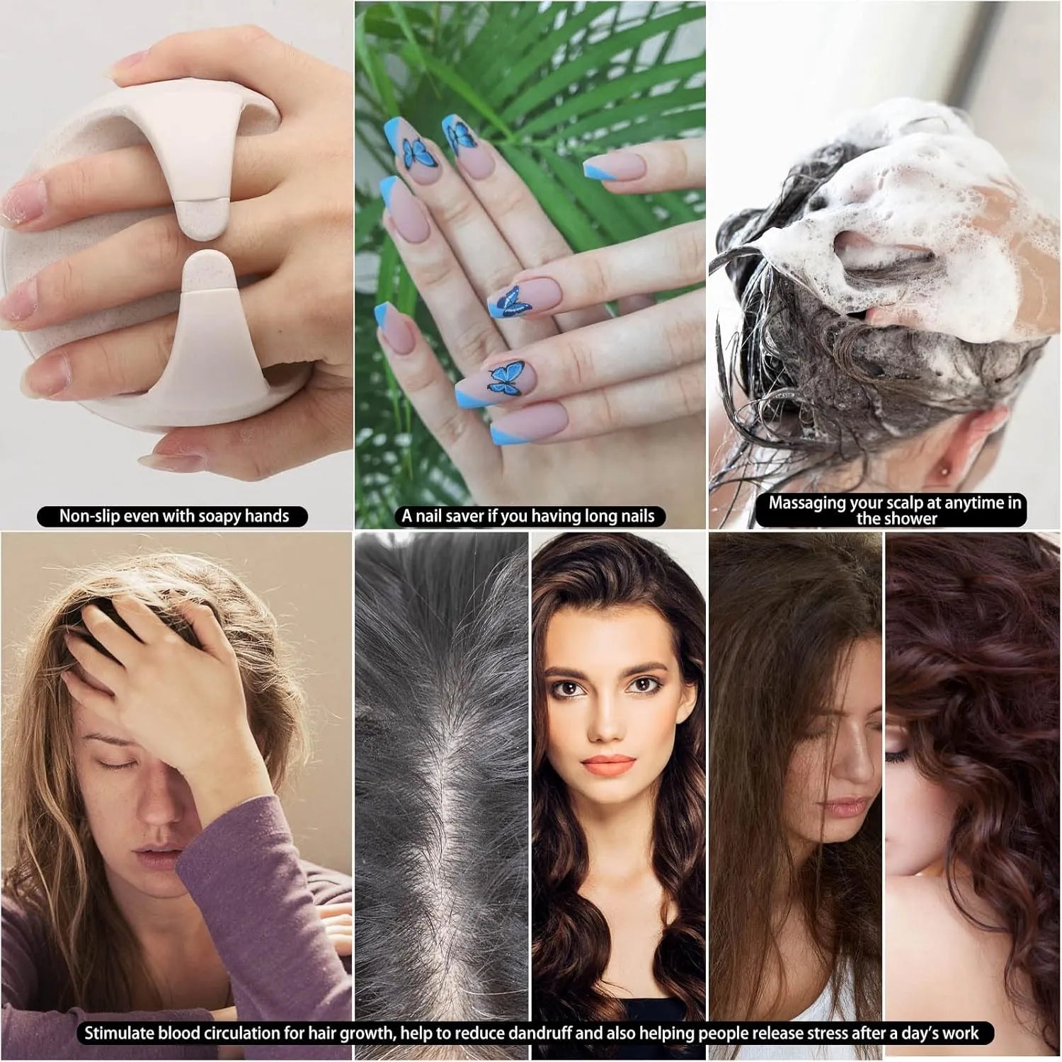 Scalp Massager for hair growth