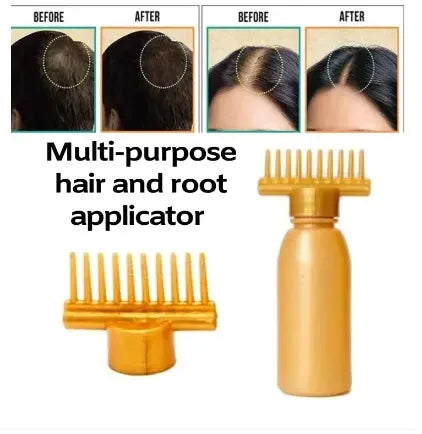 Hair Serum Dispenser Comb – Comb + serum application in one