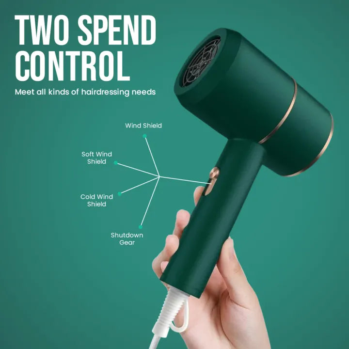 Ionic Hair Dryer – Reduces frizz, protects hair from heat damage
