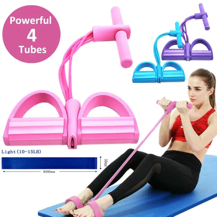 Pull Reducer Resistance Training Bands Tummy Trimmer Bally Fat Burner Body Exerciser Weight Loss