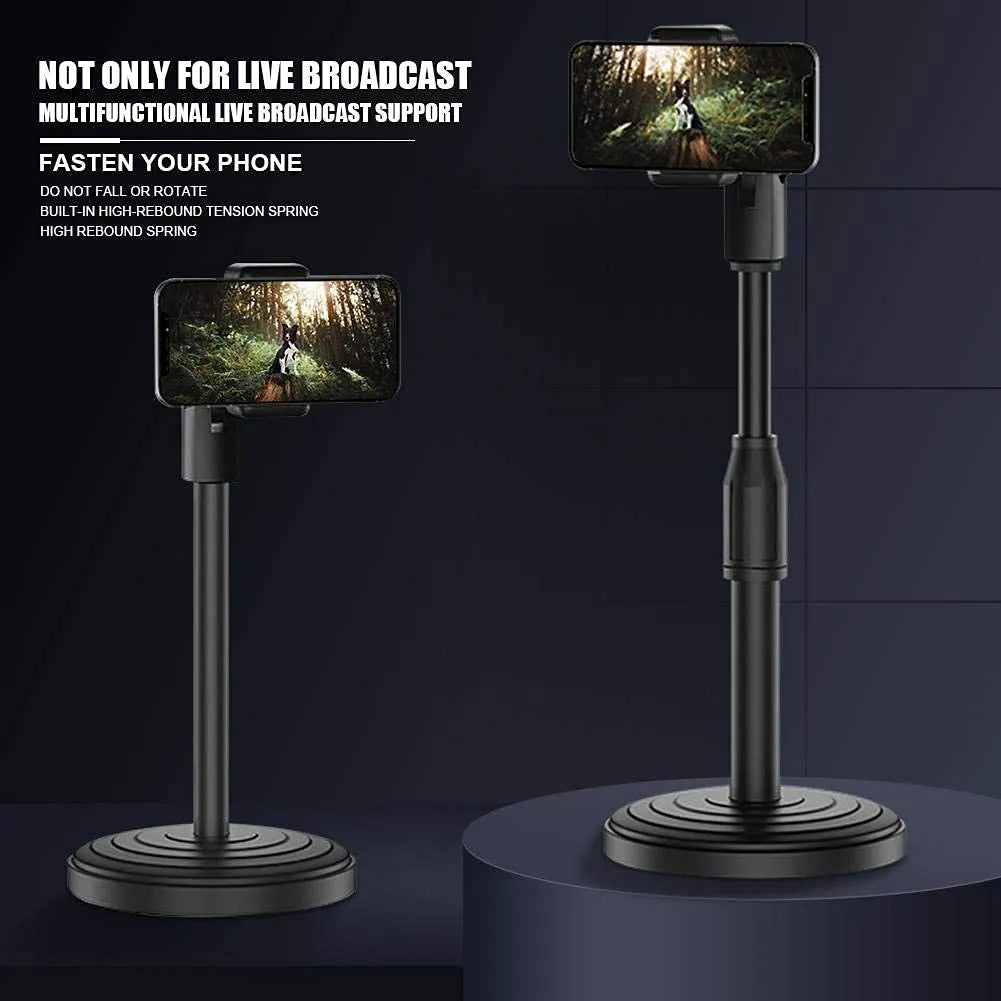 Mobile Phone Stand For Phone Retractable Holder Desk