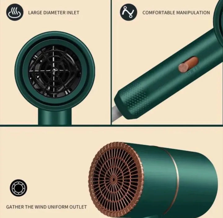 Ionic Hair Dryer – Reduces frizz, protects hair from heat damage