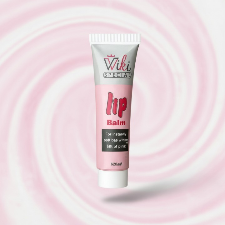 Wiki Special Natural Pink Lip Balm – Instant Softness, Long-Lasting Moisture & Nourishing Lip Care (30ml)